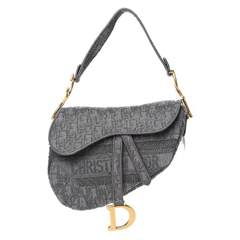 dior saddle gray|christian Dior saddle bag black.